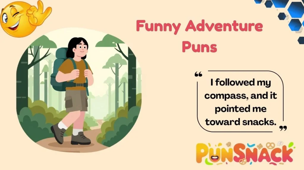 Funny Adventure Puns