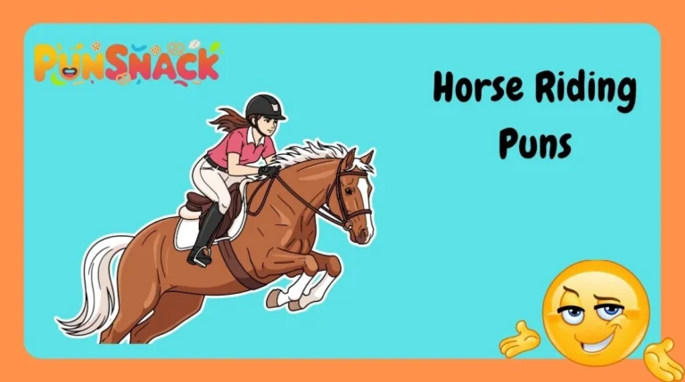 Horse Riding Puns