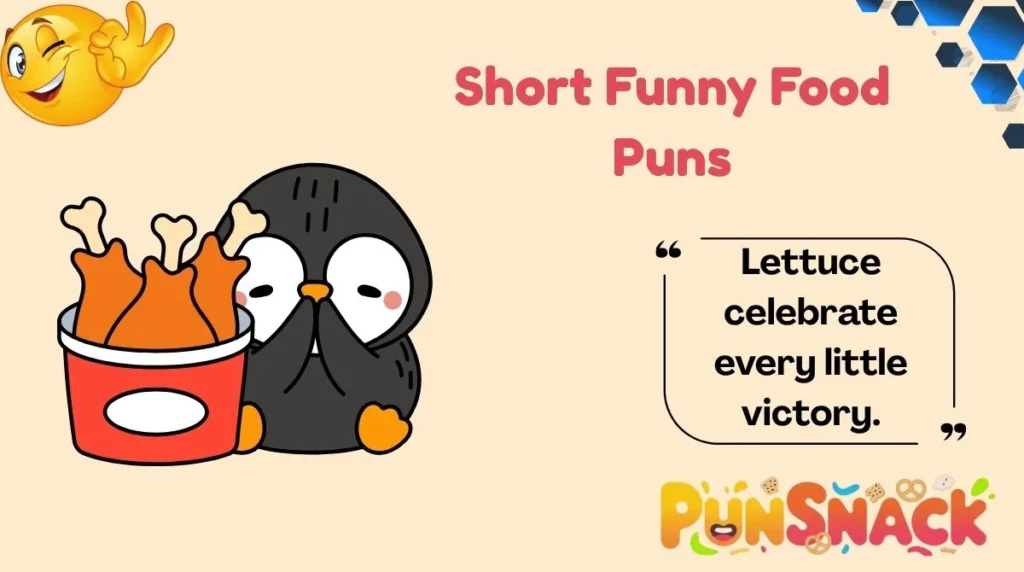 Short Funny Food Puns